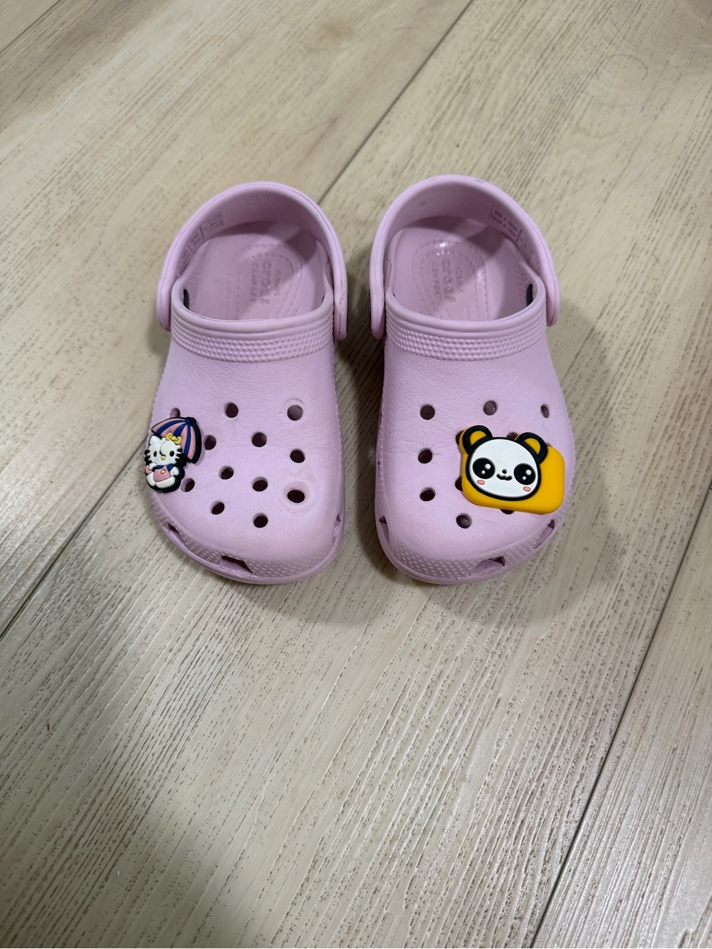 Kids Light Pink Crocs